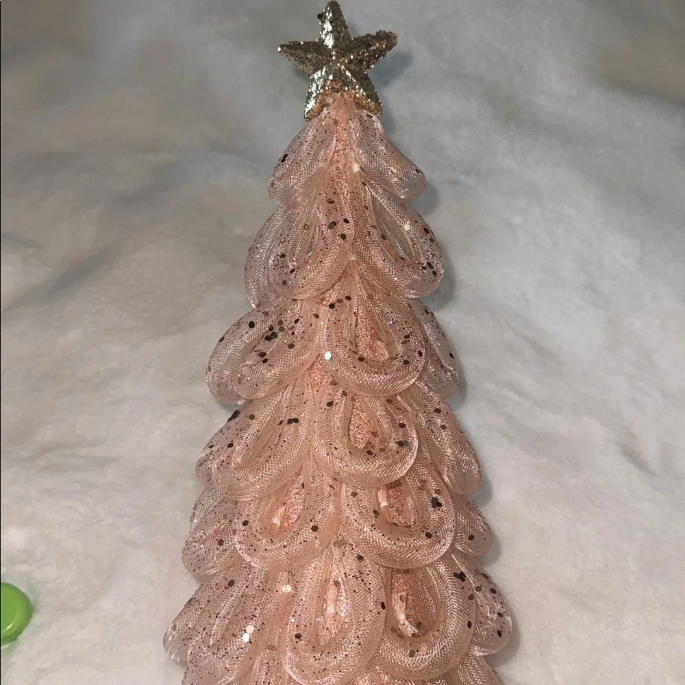 pink Glenda the good witch Christmas tree